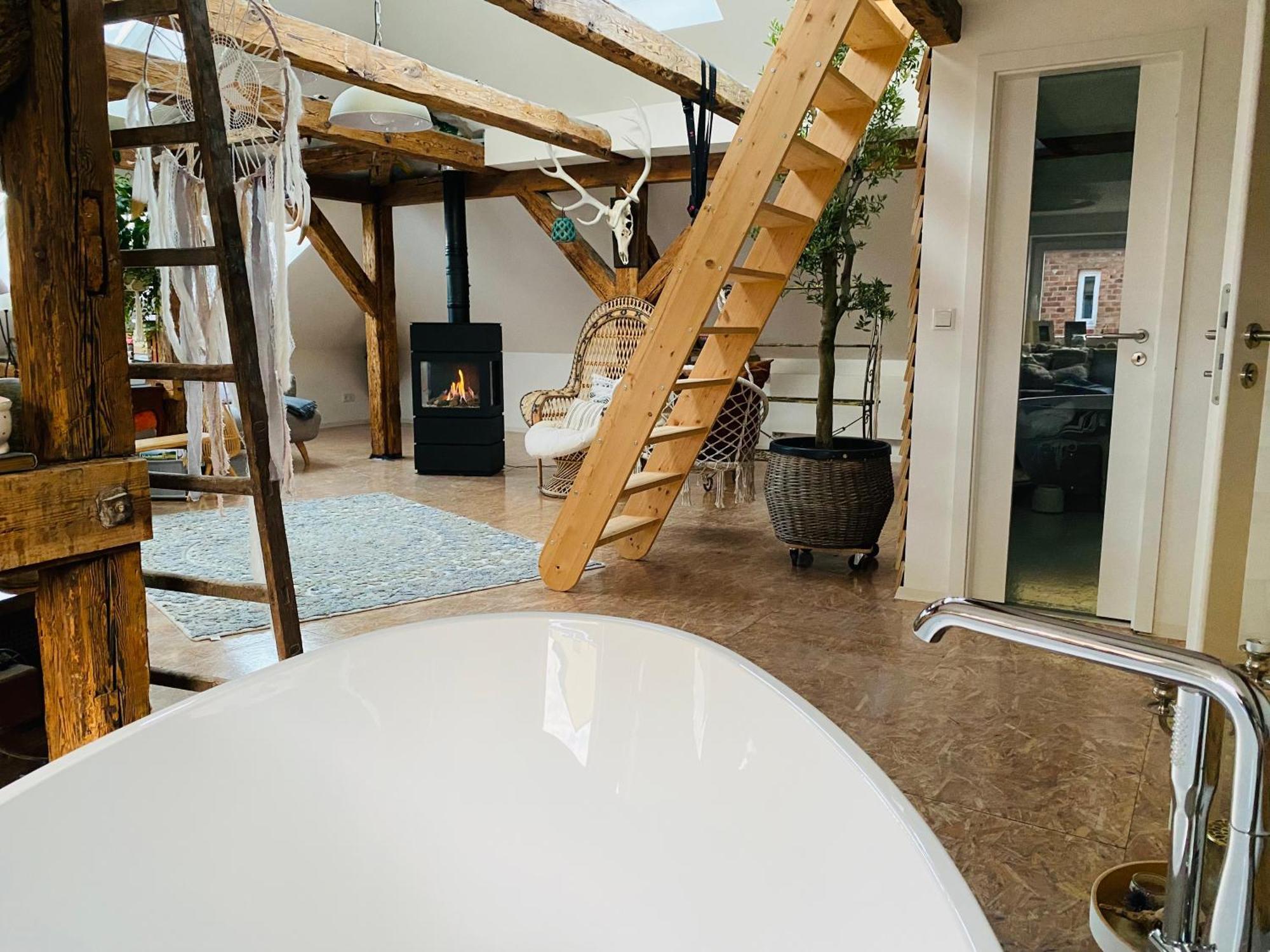 Loft Im Herzen Der Stadt Fürstenwalde Buitenkant foto